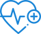 blue heart graphic